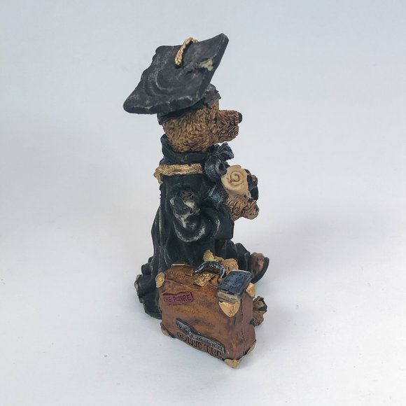 Boyds Bears and Friends "Edmund...The Graduate- Carpe Diem" 1997 Figurine, Vtg - Picture 5 of 7